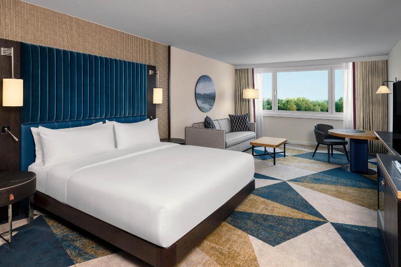 스탠다드 룸 킹사이즈 침대, Hilton Vienna Waterfront