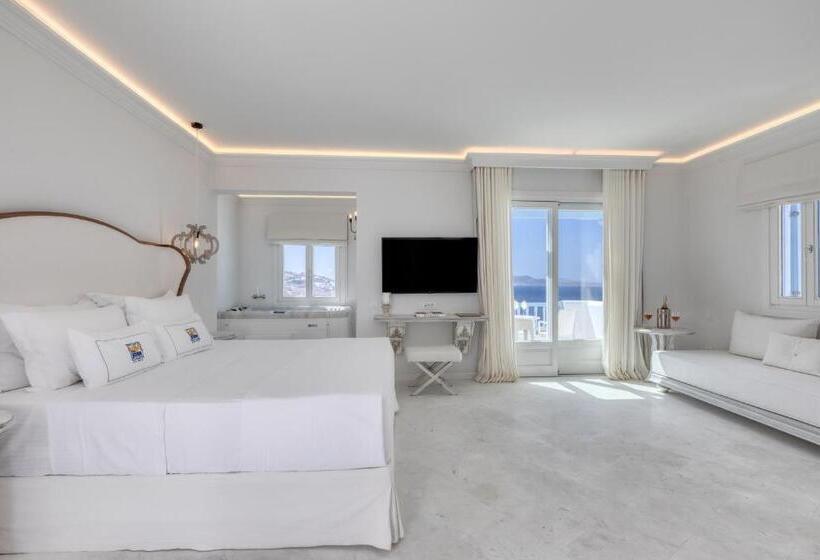 سوییت جونیور با چشم‌انداز دریا, Saint John Hotel Villas & Spa