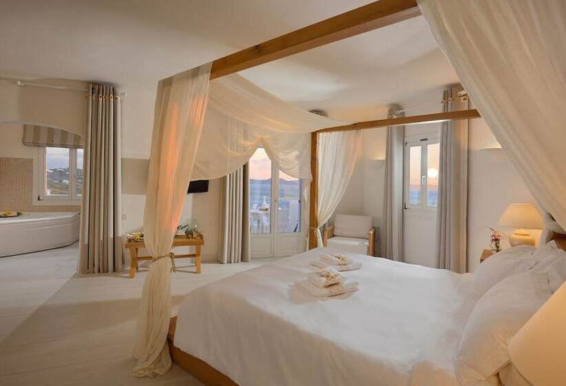 سوییت جونیور با چشم‌انداز دریا, Saint John Hotel Villas & Spa