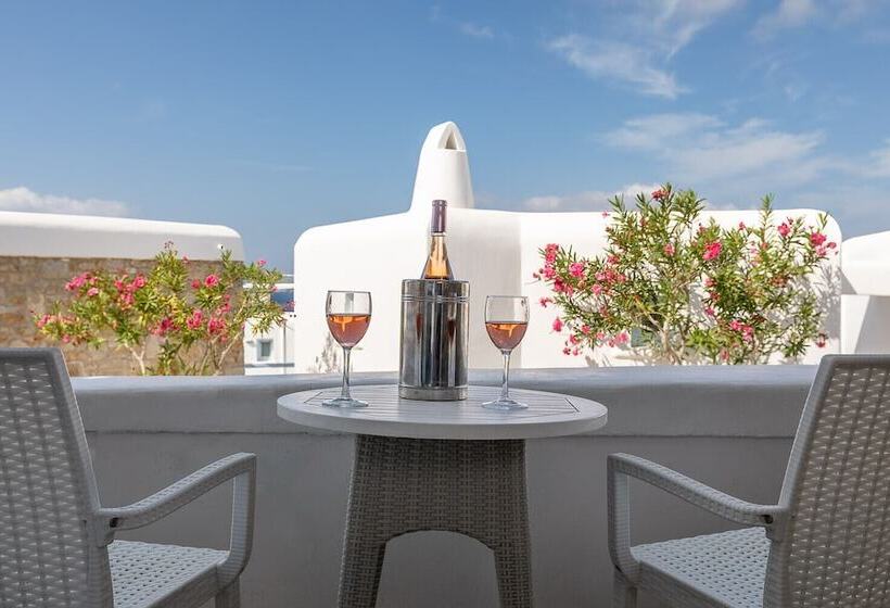 اتاق پریمیوم با چشم‌انداز باغ, Saint John Hotel Villas & Spa