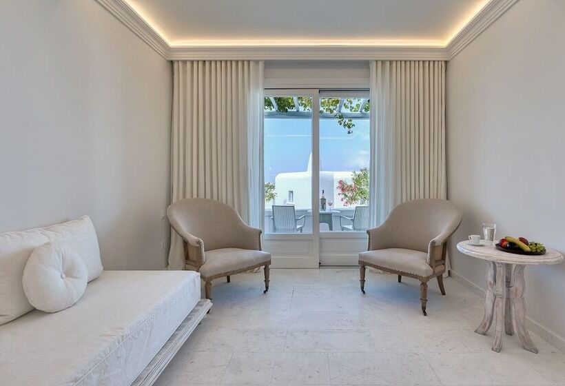 اتاق پریمیوم با چشم‌انداز باغ, Saint John Hotel Villas & Spa