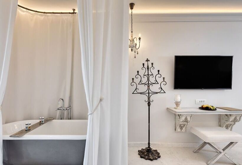 اتاق پریمیوم با چشم‌انداز باغ, Saint John Hotel Villas & Spa