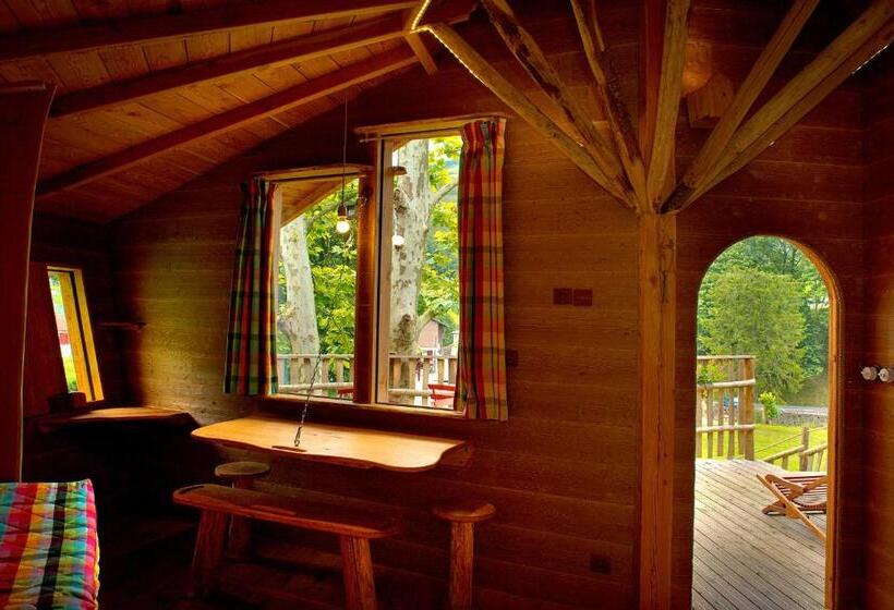 Шале 1 Спальня, Logis Hôtel Andreinia & Cabanes