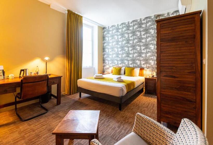 غرفة كومفورت, Logis Hôtel Le Vert Galant