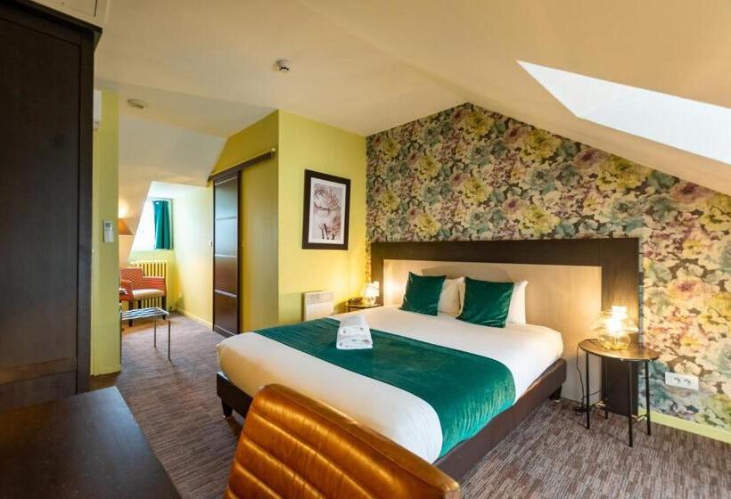 غرفة كومفورت, Logis Hôtel Le Vert Galant