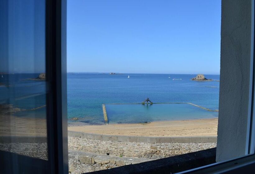 Номер Стандарт Вид на Море, Hôtel La Porte Saint Pierre Logis Hôtel Intra Muros