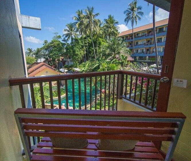 풀장 전망 디럭스 룸, Karona Resort & Spa   Sha Extra Plus