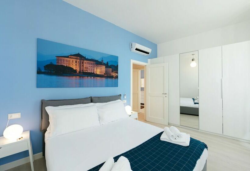 Семейные Апартаменты 3 Спальни, Verbania  Luxury Italy Apartments