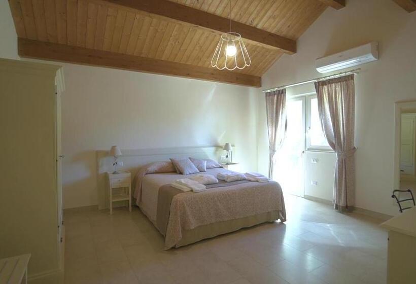 디럭스 스위트 킹 침대, Il Filaro Del Castello Di San Basilio