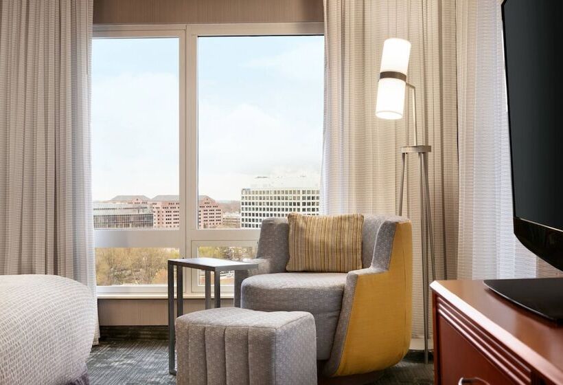 Номер Стандарт 2 Двуспальные Кровати, Courtyard By Marriott Tysons Mclean