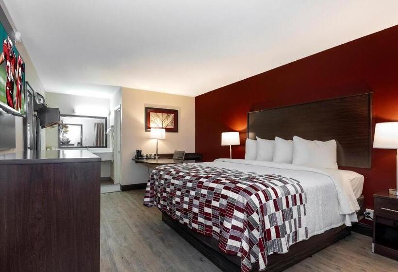 اتاق سوپریور با تخت بزرگ, Red Roof Inn Muscle Shoals