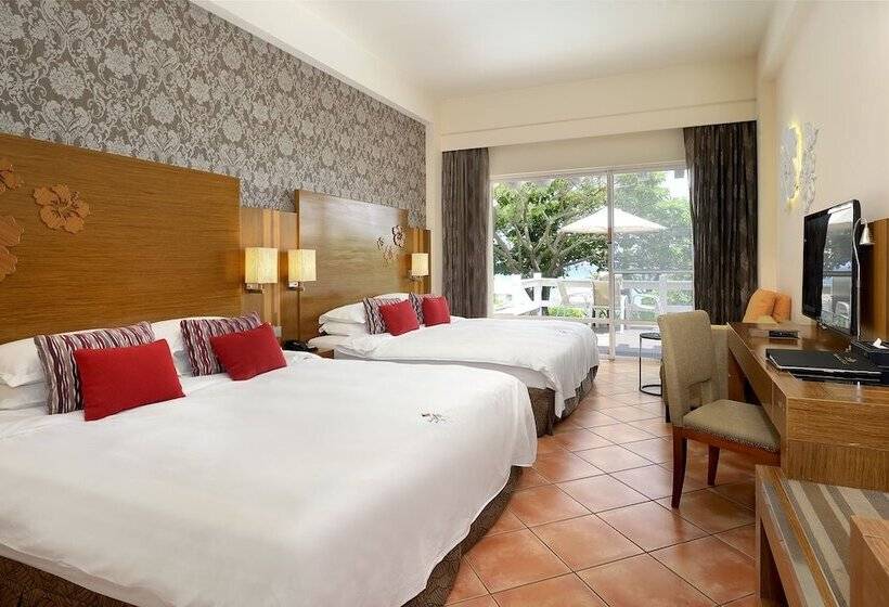 اتاق خانوادگی با چشم‌انداز دریا, Chateau Beach Resort Kenting
