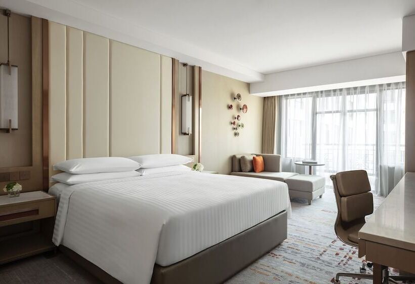 디럭스 룸, Shanghai Marriott Hotel Hongqiao