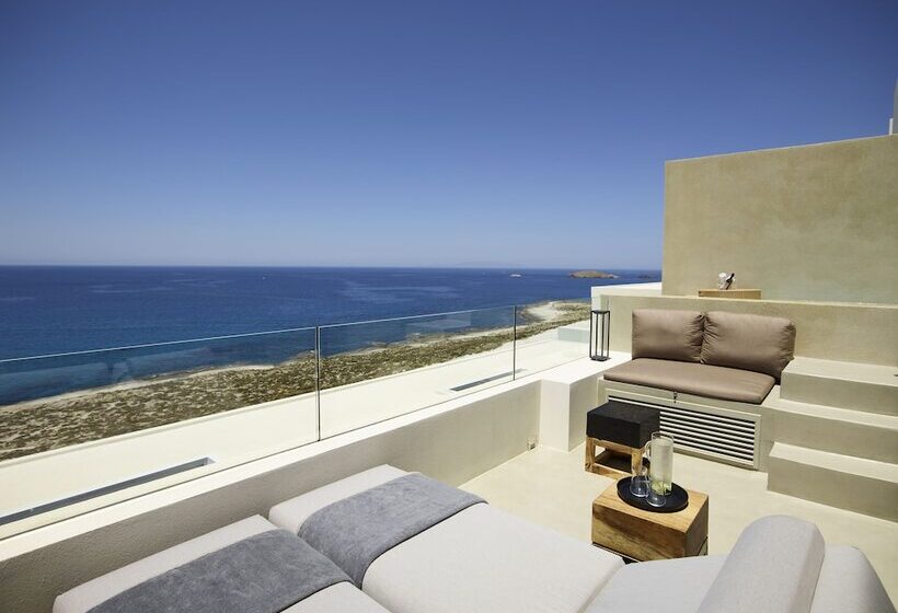 Люкс Superior Вид на Море, Domes White Coast Milos, Adults Only   Small Luxury Hotels Of The World