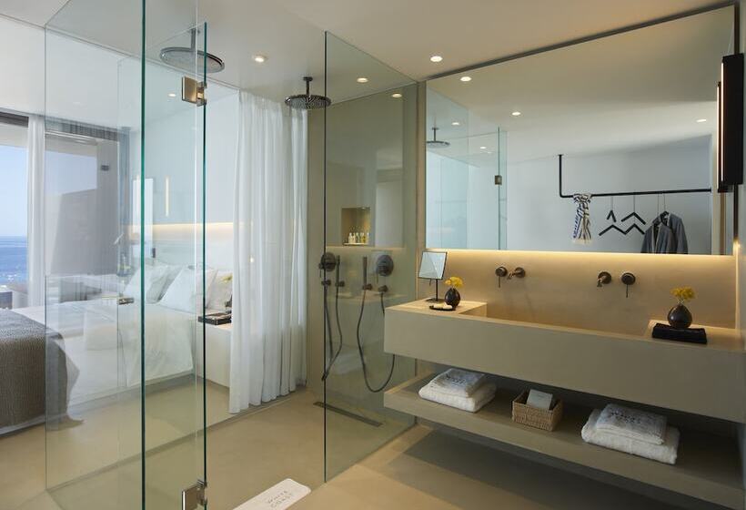 Люкс Премиум Вид на Море, Domes White Coast Milos, Adults Only   Small Luxury Hotels Of The World