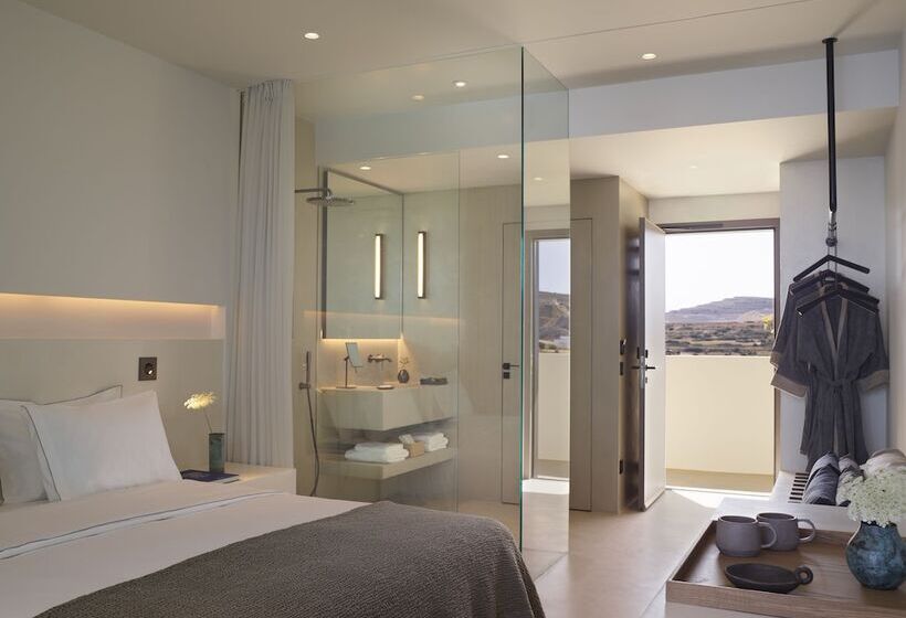 Deluxe люкс с видом, Domes White Coast Milos, Adults Only   Small Luxury Hotels Of The World