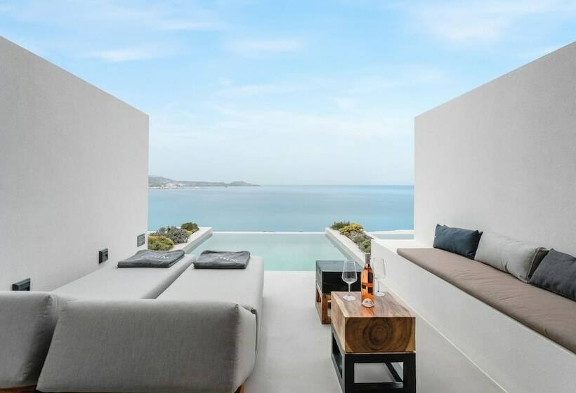 Люкс Deluxe Вид на Море, Domes White Coast Milos, Adults Only   Small Luxury Hotels Of The World