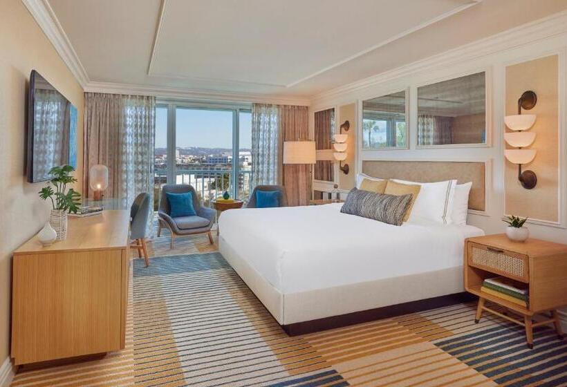 Номер Deluxe Кровать Кинг Вид на Город, Viceroy Santa Monica
