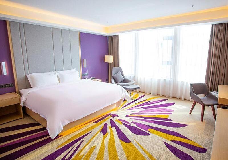 Номер Deluxe Кровать Кинг, Lavande Hotel Mianyang Santai North Passenger Transport Center Binjiang Park