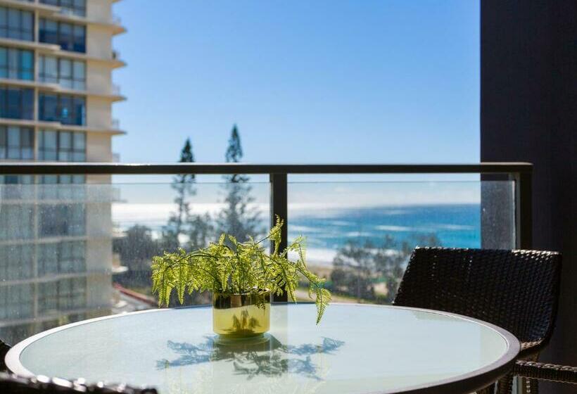 침실 1개 바다 전망 아파트, Hostrelax Residences On Surfers