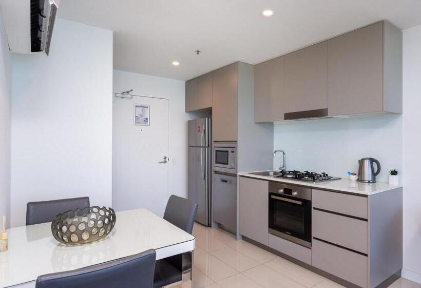침실 1개 바다 전망 아파트, Hostrelax Residences On Surfers