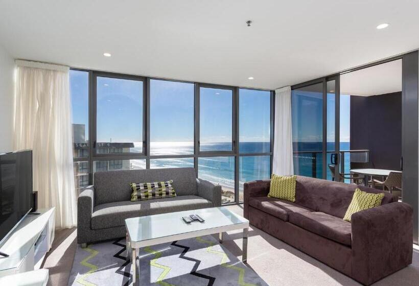 침실 1개 바다 전망 아파트, Hostrelax Residences On Surfers
