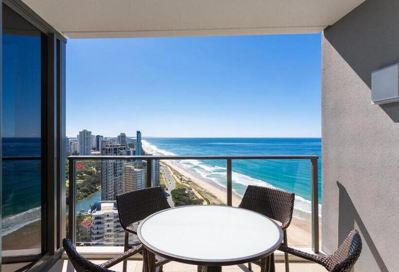 침실 1개 바다 전망 아파트, Hostrelax Residences On Surfers