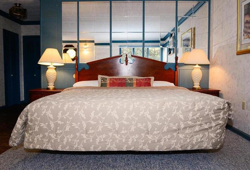 キングサイズベッドのスタンダードルーム, Lake Crest Inn