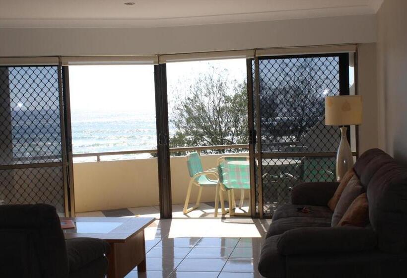 침실 2개 디럭스 아파트, Sandrift Beachfront Apartments