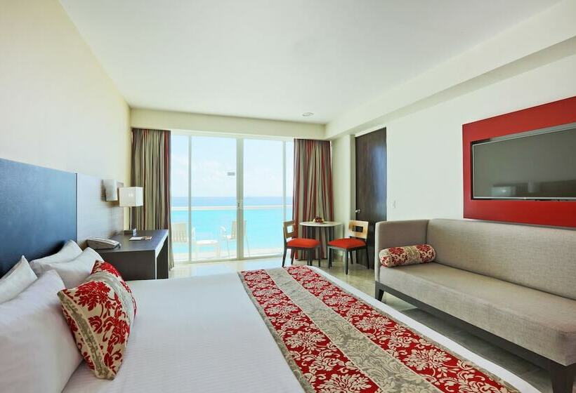 Cameră Romantică cu Vedere spre  Mare, Krystal Cancun