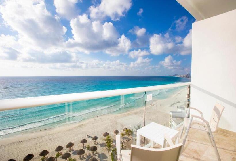 Cameră Romantică cu Vedere spre  Mare, Krystal Cancun