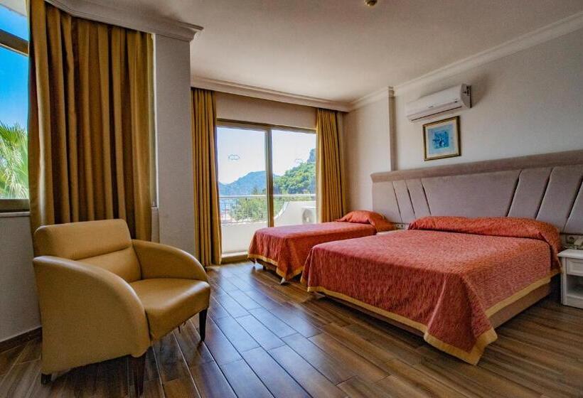 اتاق استاندارد با چشم‌انداز دریا, Marbas Select Beach , Adult Only 14 Plus