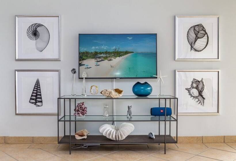 آپارتمان 1 خوابه با چشم‌انداز دریا, Coral Gardens On Grace Bay