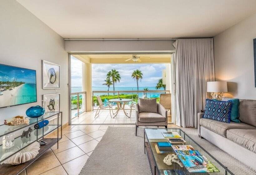 آپارتمان 1 خوابه با چشم‌انداز دریا, Coral Gardens On Grace Bay