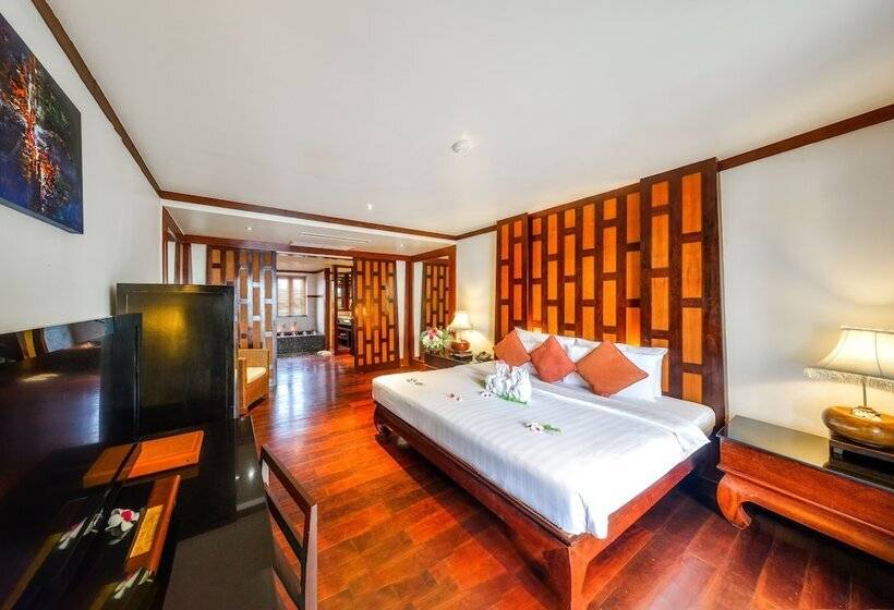 풀장 전망 디럭스 룸, Baan Yin Dee Boutique Resort Phuket   Sha Plus