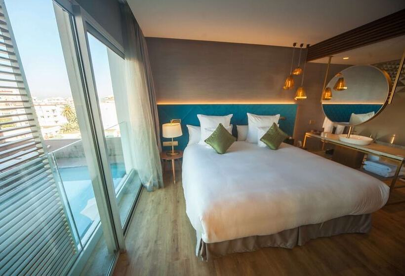 带泳池观景的豪华房, Barcelo Anfa Casablanca