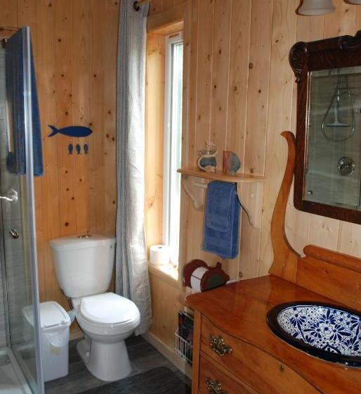 스탠다드 룸 킹사이즈 침대, Auberge De La Rivière Matapédia   Matapédia River Lodge