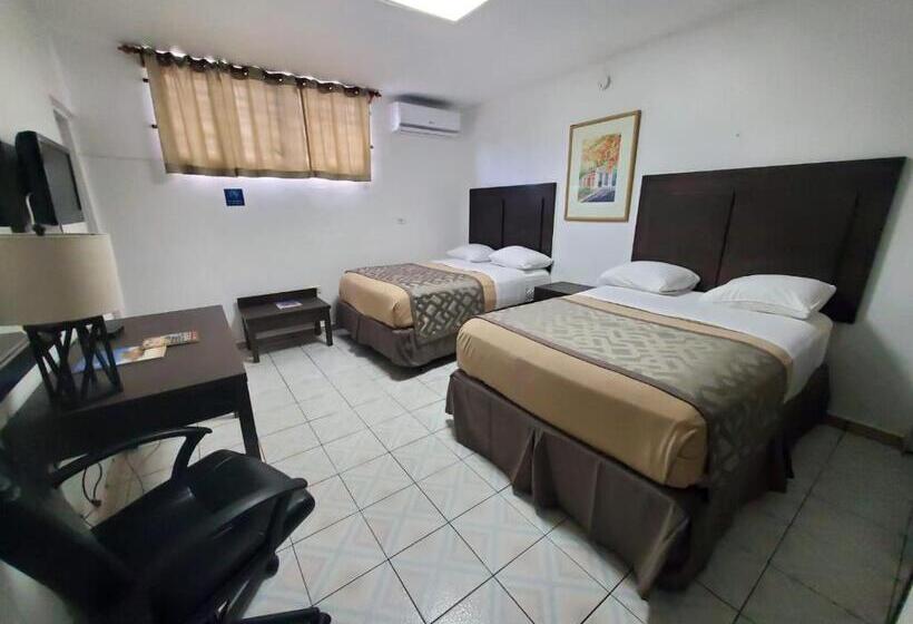 اتاق استاندارد با 2 تخت دوبل, Borinquen Beach Inn