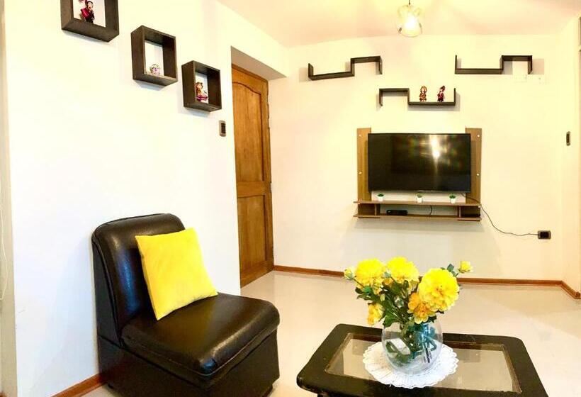شقة ديلوكس غرفة واحدة, Cusco Mágico 1   Aparthotel Condominio Las Torres Kayser I