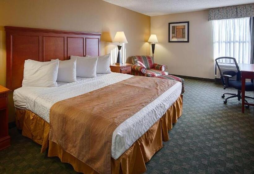 キングサイズベッドのスタンダードルーム, Best Western Classic Inn