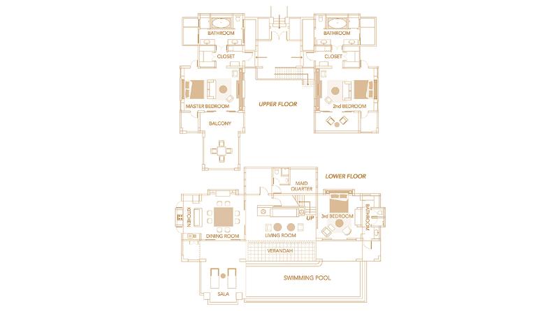 Вилла 3 Спальни, Pimalai Resort & Spa   Sha Extra Plus