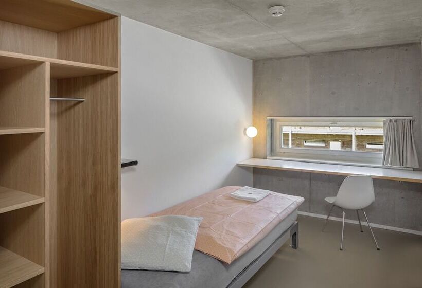 اتاق استاندارد با سرویس بهداشتی مشترک, Lausanne Youth Hostel Jeunotel