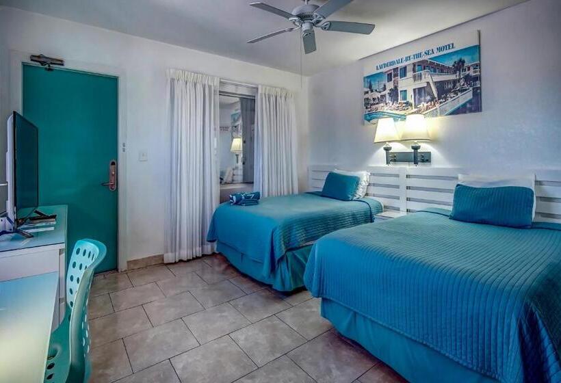 Номер Стандарт 2 Двуспальные Кровати, Horizon By The Sea Inn