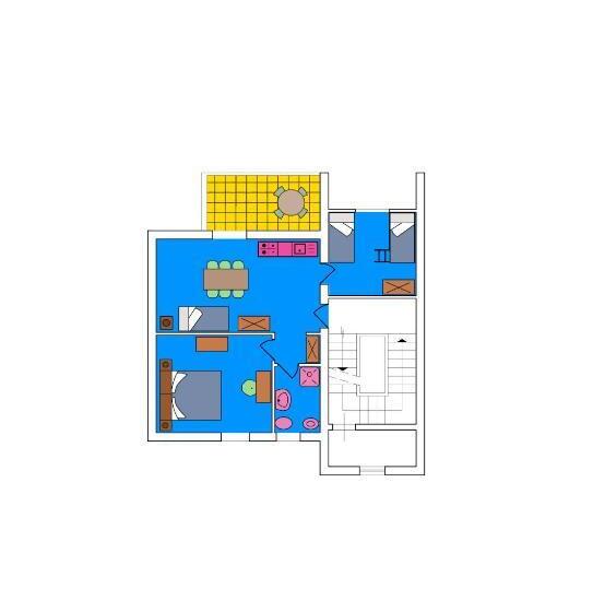 Апартаменты Economy 2 Спальни, Residence Oasis