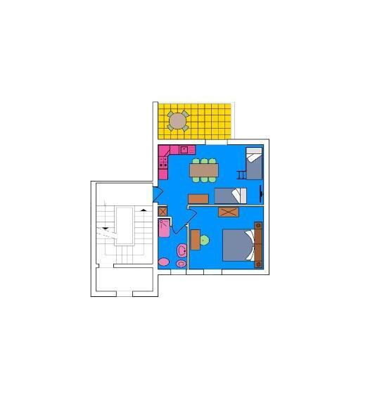 Апартаменты 1 Спальня, Residence Oasis