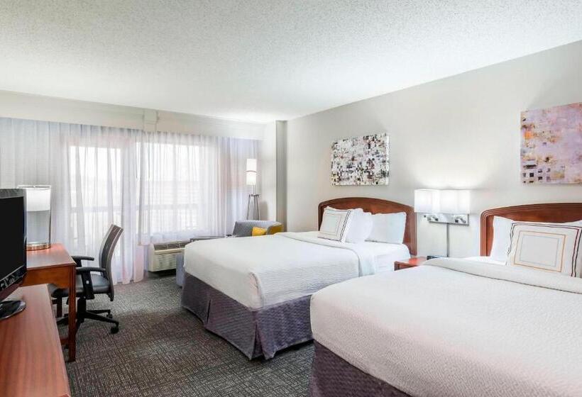 Standaardkamer met Queensize Bed, Courtyard By Marriott Chattanooga Downtown