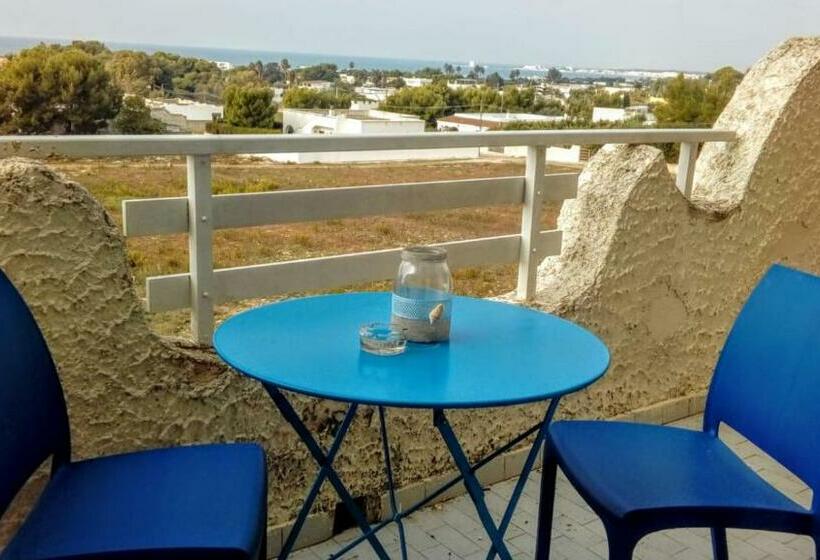 اتاق استاندارد با چشم‌انداز دریا, Villa Belvedere Salento