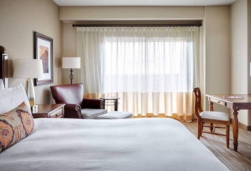 חדר סטנדרט עם מיטה זוגית ונוף למגרש גולף, Jw Marriott Tucson Starr Pass Resort