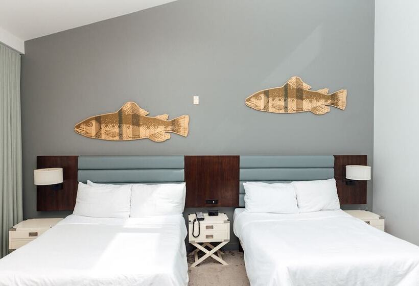 Номер Стандарт 2 Двуспальные Кровати, Lakehouse Resort