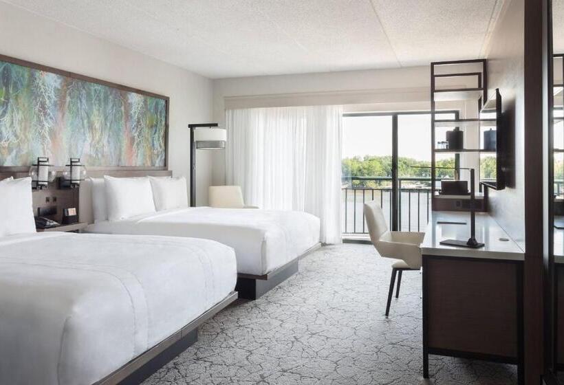 스탠다드 룸 강 전망, Marriott Savannah Riverfront